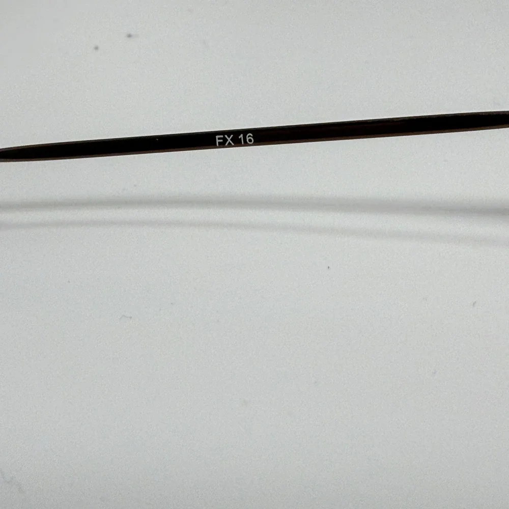 Flexure by Capri Flexit FX 16 Coffee Eyeglasses Frames 51-19-140 Brown Oval Half